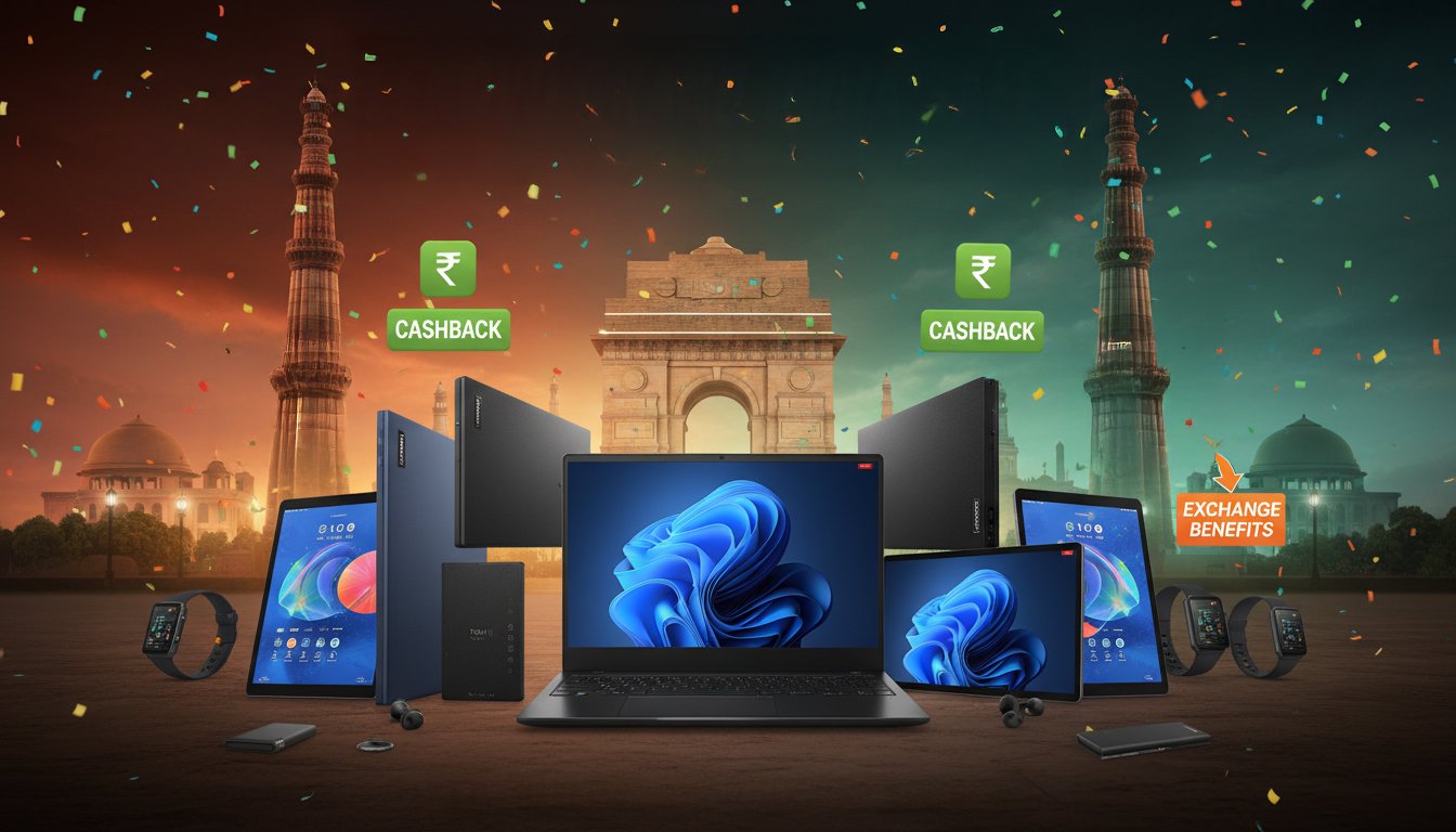 Lenovo Launches Limited Time Sale In India With Cashback, Exchange Benefits!