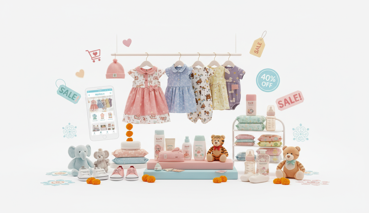 Miniklub Brings Special Online Sale On Baby Care And Kids Fashion In India