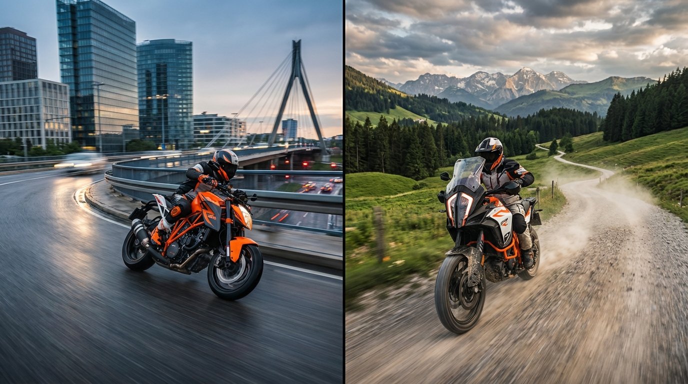 KTM Duke vs Adventure Series: Which Is Best For German Roads?
