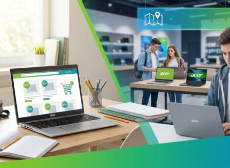 Acer Highlights Online Shopping, Store Access And Back To School Laptop Offers