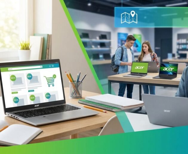 Acer Highlights Online Shopping, Store Access And Back To School Laptop Offers