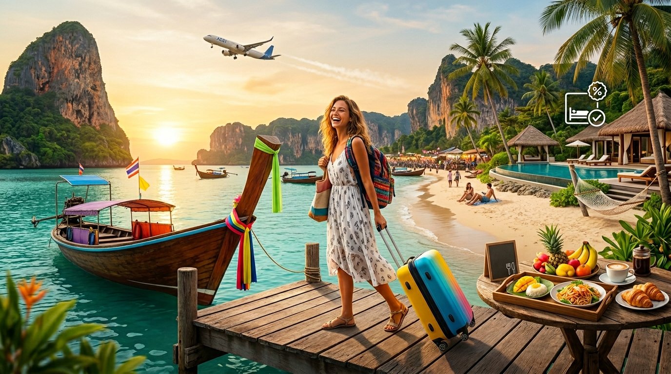 AirAsia Introduces Thailand Vacation Offers With Free Meals And Hotel Discounts
