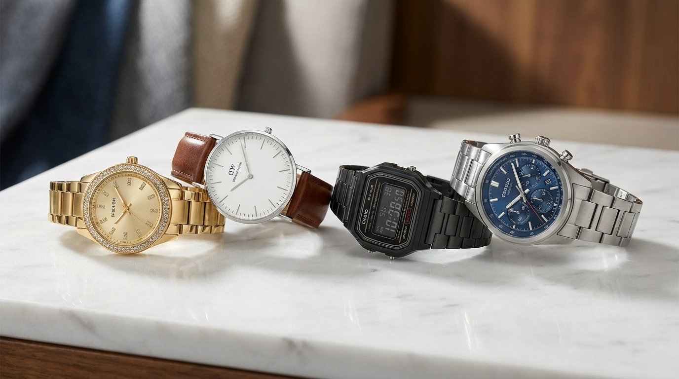 From Michael Kors To Casio: 4 Must Have Watch Brands For Every Collection