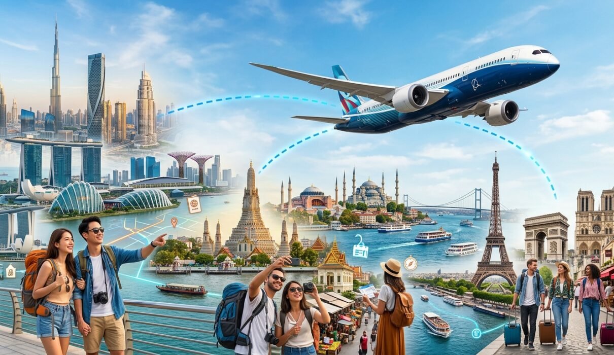 Trending International Cities To Explore With IndiGo Affordable Travel Experiences