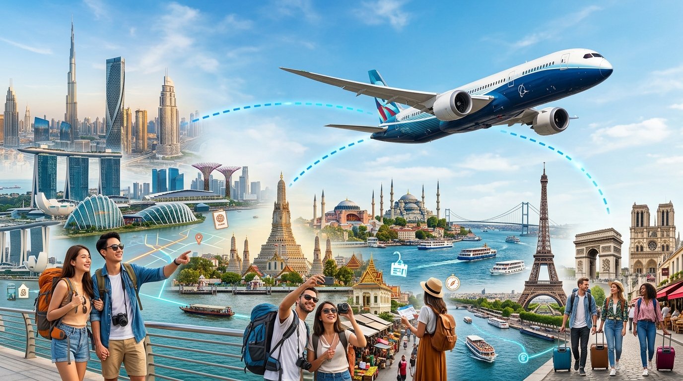 Trending International Cities To Explore With IndiGo Affordable Travel Experiences