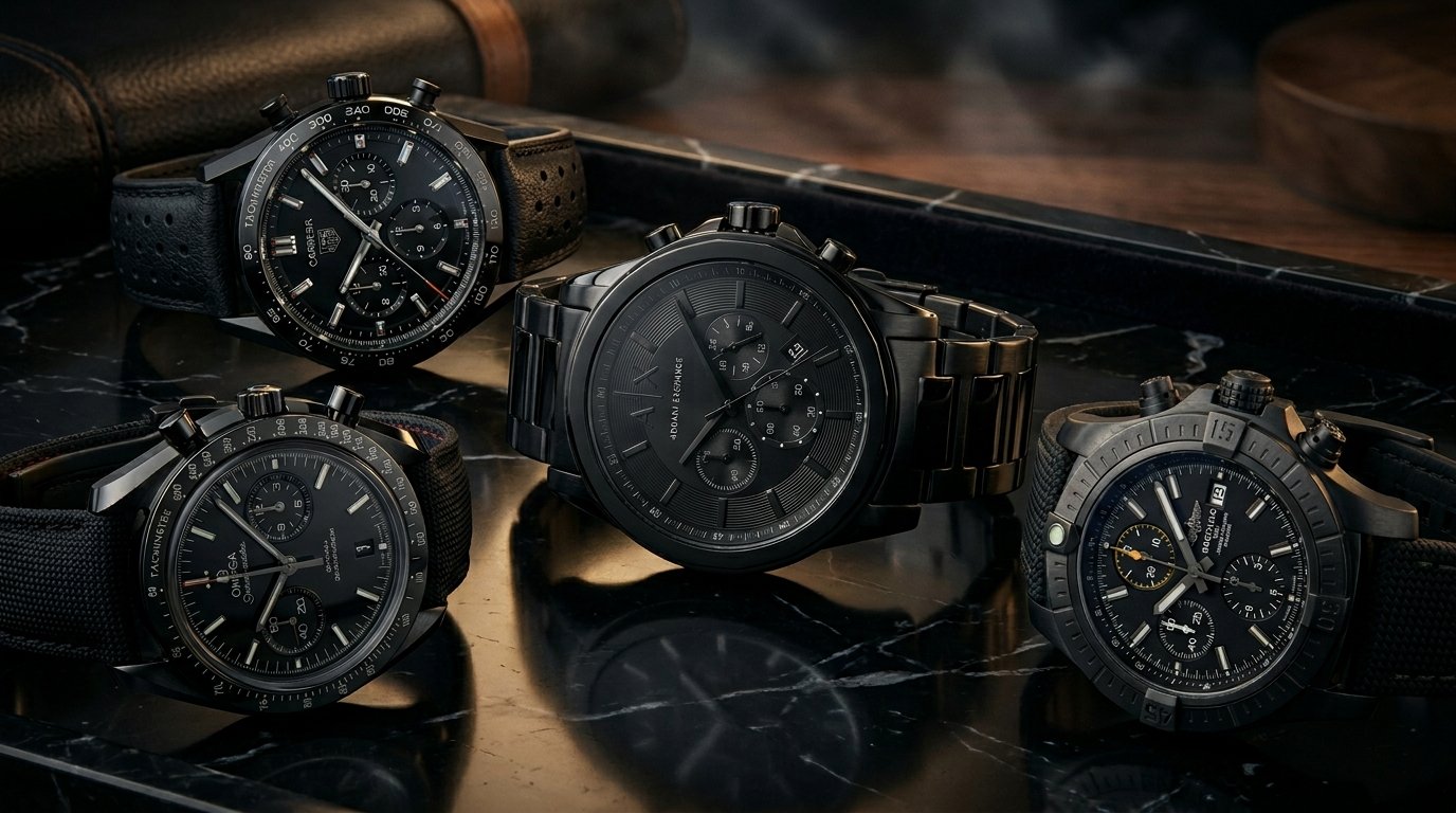 Best Black Watches For Men: Armani Exchange AX4294 And 3 Stylish Alternatives