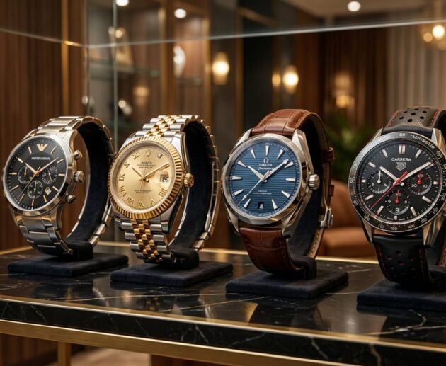 Discover 4 Elegant Watches From Armani To Rolex That Combine Luxury And Precision