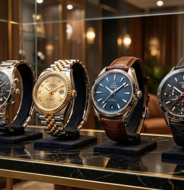 Discover 4 Elegant Watches From Armani To Rolex That Combine Luxury And Precision