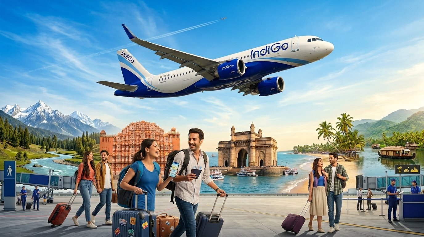 Looking For A Getaway? IndiGo Connects You To Top Indian Destinations