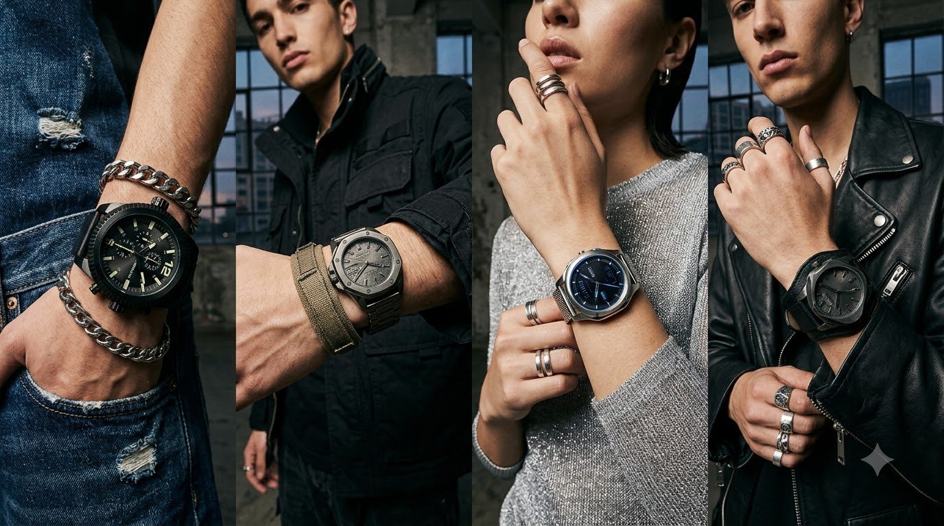 Diesel Doesn't Do Boring: 4 Watch Styles Taking Over Wrists This Year