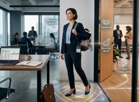 One Foot In, One Foot Ready: Why Career Cushioning Is The New Job Security