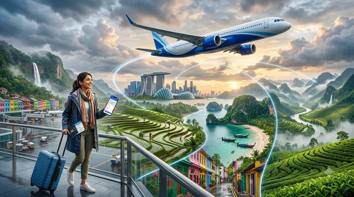 Why Wait For Sunshine? Countries Made For Monsoon Travel: Book Now With IndiGo 6E