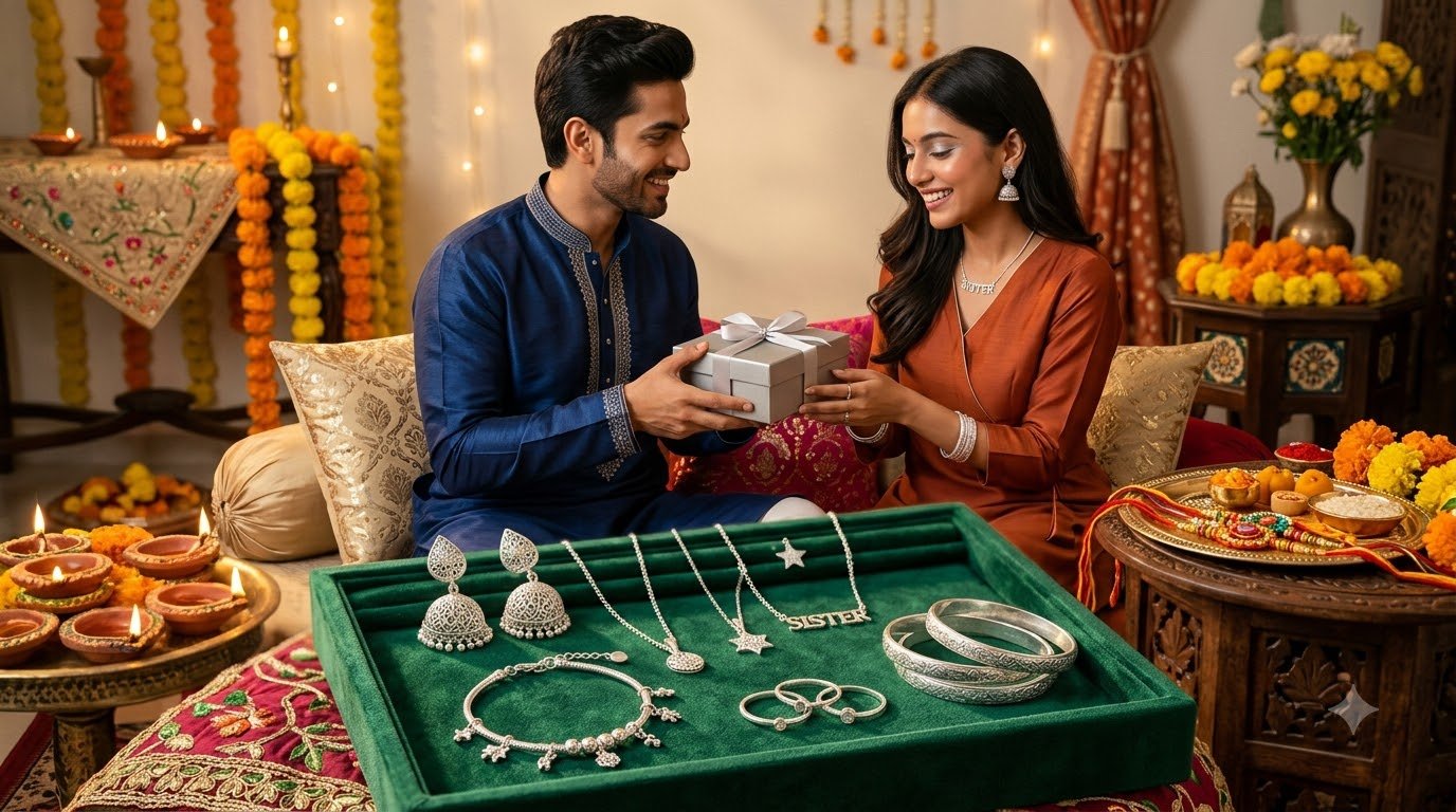 Buy Silver Jewellery For Your Sister This Rakhi: Best Gift Ideas For 2026