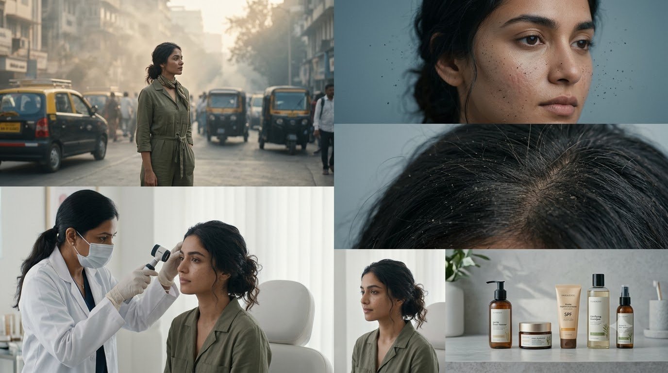 Polluted Air Is Damaging Your Hair And Skin, Here’s The Silent Attack