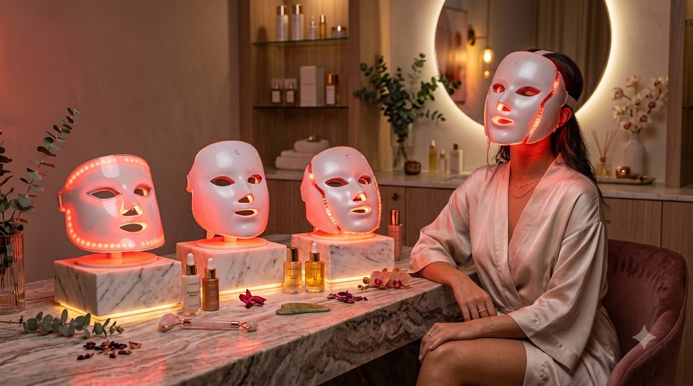 Your Skin's New Best Friend: The Top 4 Red Light Masks You Need