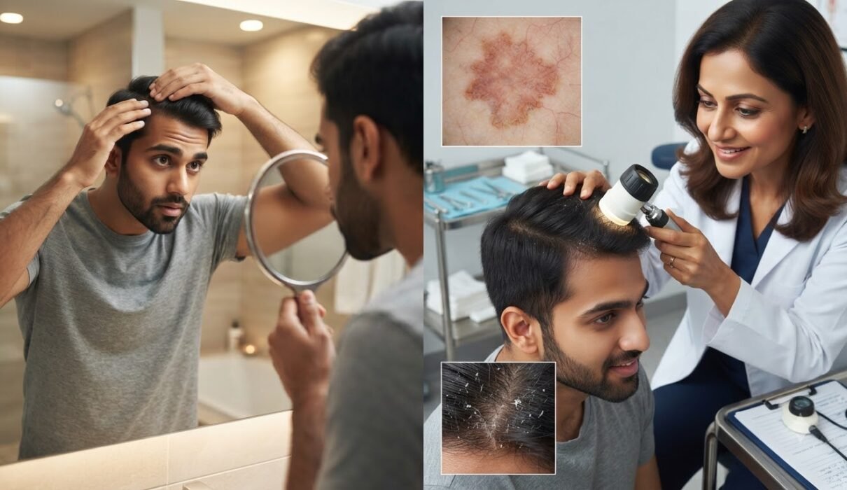 Think It’s Dandruff? These Scalp Changes Could Be Signs Of Skin Cancer