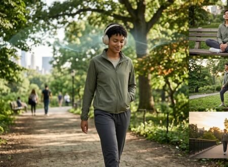 Walk, Listen, Relax: The Mental Health Benefits Of Music On The Move