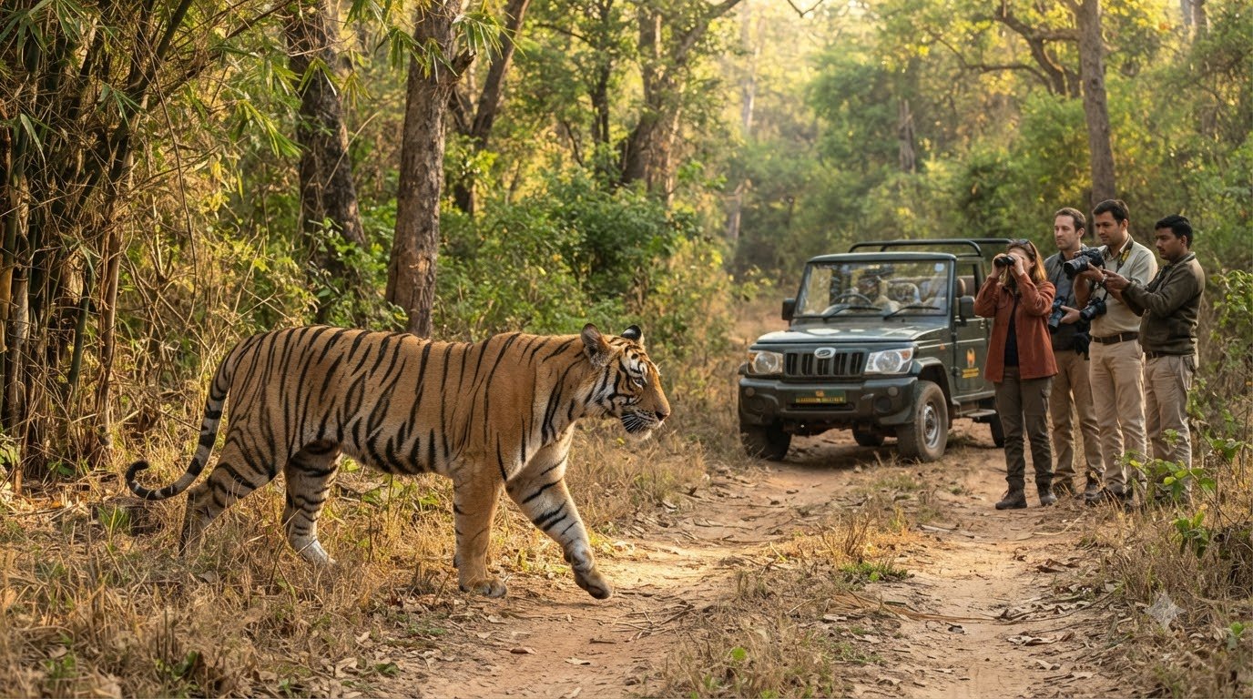 From Ranthambore To Bandhavgarh: India's Best Tiger Spotting Locations