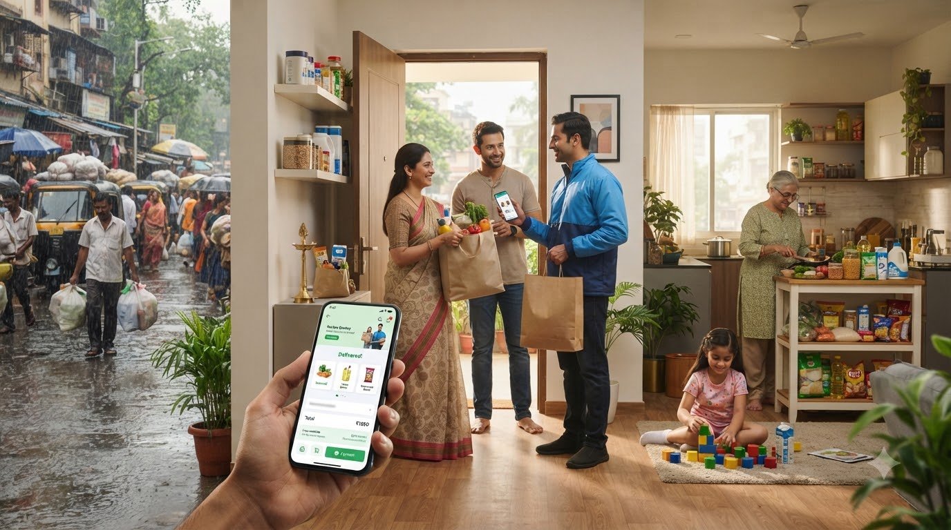 No More Heavy Bags: How Online Grocery Apps Changed Indian Households