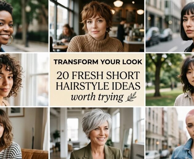Transform Your Look: 20 Fresh Short Hairstyle Ideas Worth Trying